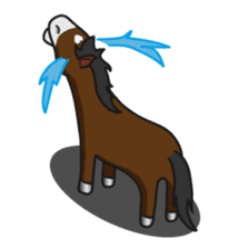 No choice I like I like horse sticker #159823