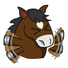 No choice I like I like horse sticker #159826