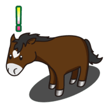 No choice I like I like horse sticker #159829