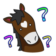 No choice I like I like horse sticker #159835