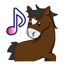 No choice I like I like horse sticker #159838