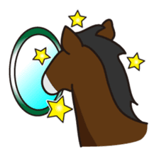 No choice I like I like horse sticker #159842