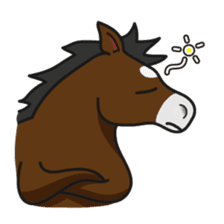 No choice I like I like horse sticker #159857