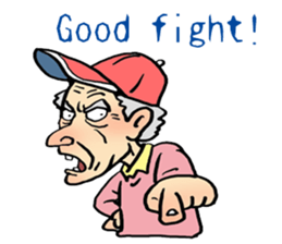 Golf is like life English sticker #159987