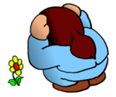 Pooo-yan and friends . sticker #160105