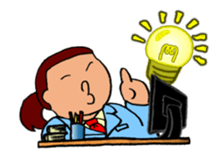 Pooo-yan and friends . sticker #160132