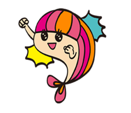 Child fish "Puri" sticker #160221