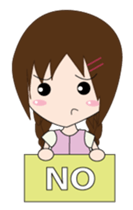 Koko the little girl sticker #160437