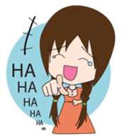 Koko the little girl sticker #160448