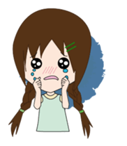 Koko the little girl sticker #160454