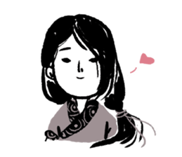 Her jianghu diary sticker #160609