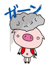 korokoro-buta sticker #161021