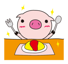korokoro-buta sticker #161055