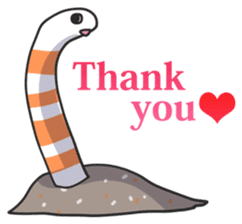 Splendid/spotted-Garden Eel/Razorfish sticker #161220