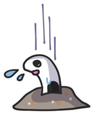 Splendid/spotted-Garden Eel/Razorfish sticker #161221