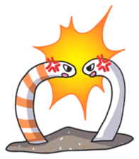 Splendid/spotted-Garden Eel/Razorfish sticker #161230