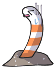 Splendid/spotted-Garden Eel/Razorfish sticker #161237