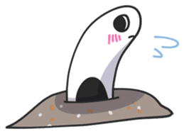 Splendid/spotted-Garden Eel/Razorfish sticker #161239