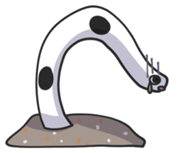 Splendid/spotted-Garden Eel/Razorfish sticker #161243