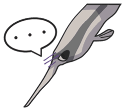 Splendid/spotted-Garden Eel/Razorfish sticker #161251