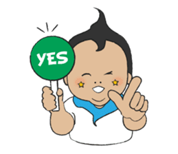 Tyn Tyn the Wonder Boy sticker #161303