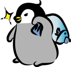 Child of the penguin sticker #161756