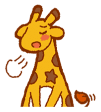 Giraffe`s life sticker #162074