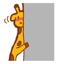 Giraffe`s life sticker #162084