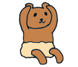 Grizzly-kun sticker #162101