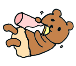 Grizzly-kun sticker #162107