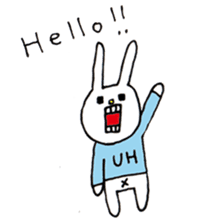 UH (English version) sticker #162944