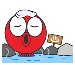 Okto-kun - The Shy Octopus Boy sticker #163069