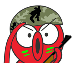 Okto-kun - The Shy Octopus Boy sticker #163072