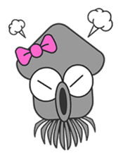 Okto-kun - The Shy Octopus Boy sticker #163087
