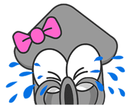 Okto-kun - The Shy Octopus Boy sticker #163088