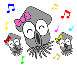 Okto-kun - The Shy Octopus Boy sticker #163090