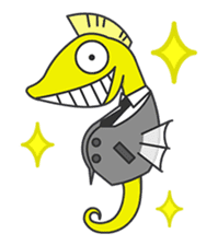 Okto-kun - The Shy Octopus Boy sticker #163098