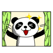 Wake-up Panda sticker #163782