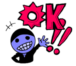 blue ego sticker #164101