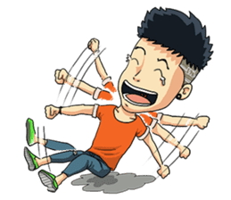 Tae! The Cool Boy (English version) sticker #164230