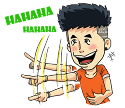 Tae! The Cool Boy (English version) sticker #164234