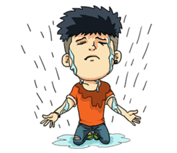 Tae! The Cool Boy (English version) sticker #164239