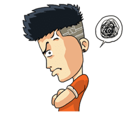 Tae! The Cool Boy (English version) sticker #164240