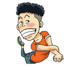 Tae! The Cool Boy (English version) sticker #164246