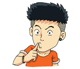 Tae! The Cool Boy (English version) sticker #164250