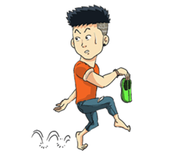 Tae! The Cool Boy (English version) sticker #164254