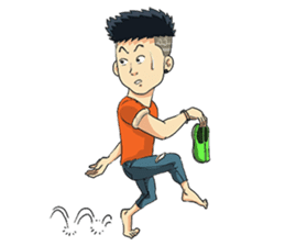 Tae! The Cool Boy (English version) sticker #164254