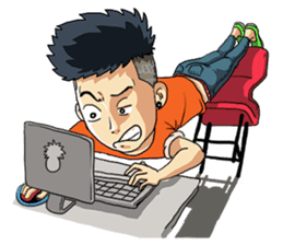 Tae! The Cool Boy (English version) sticker #164256