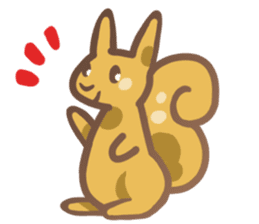 Squirrel-chan Stump sticker #164459