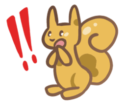 Squirrel-chan Stump sticker #164465
